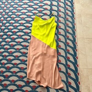 Cushnie Vibrant Lime Dress